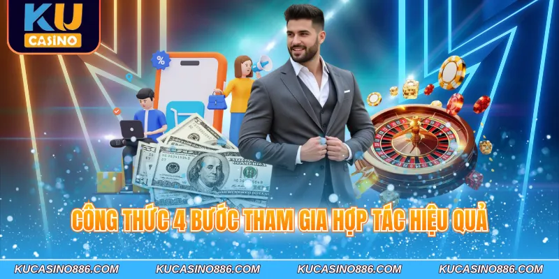 Công thức 4 bước tham gia hợp tác hiệu quả